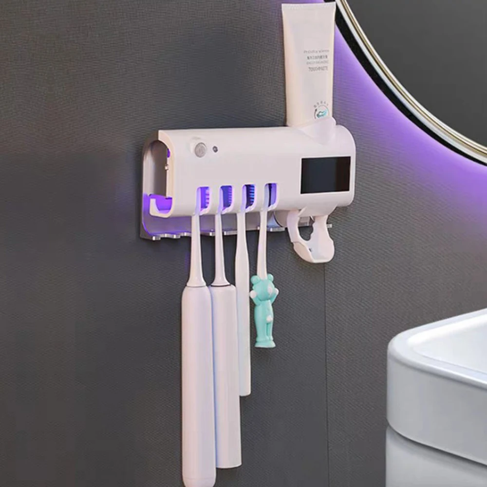 Дезинфицирующий держатель для зубных щеток Ultraviolet Toothbrush Sterilizer