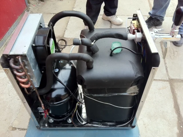 
Over counter beer cooler 