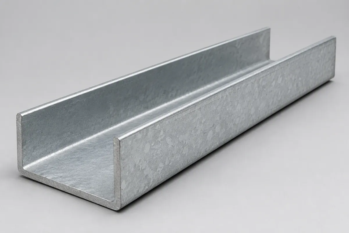 Galvanized Channel Steel, grades Q235B / DX51D