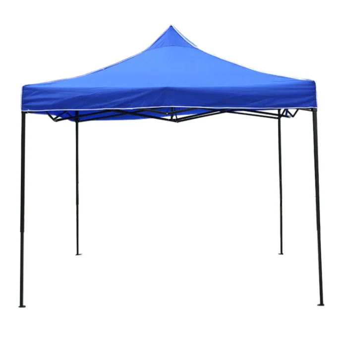 

Factory wholesale advertising folding manual Awning Custom 600D oxford cloth outdoor Awning with steel tube, Stock color or customized