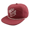 Hot Sale Custom Blank Nylon Rope Snapback Caps Bulk,Waterproof Nylon Hat