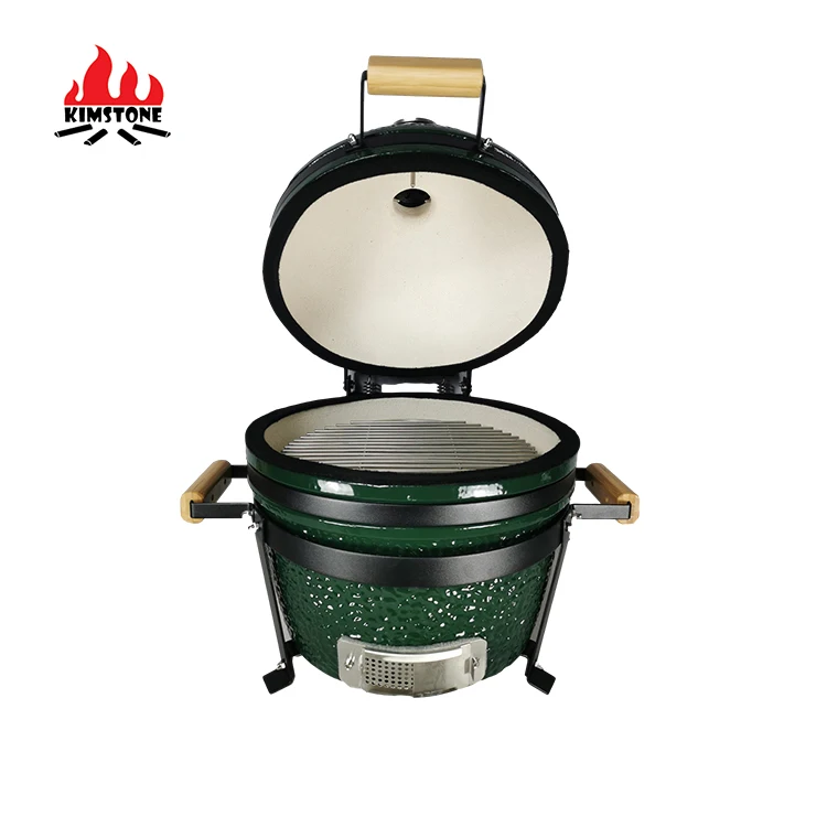 

Kamado Grill 16 inches Outdoor Lifestyle Portable Ceramic Charcoal BBQ Grill Asador Smoker, Optional from pantone