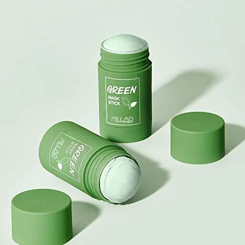 
Private label organic natural green tea purifying clay face mask stick deep cleansing oil control for skin facial care 