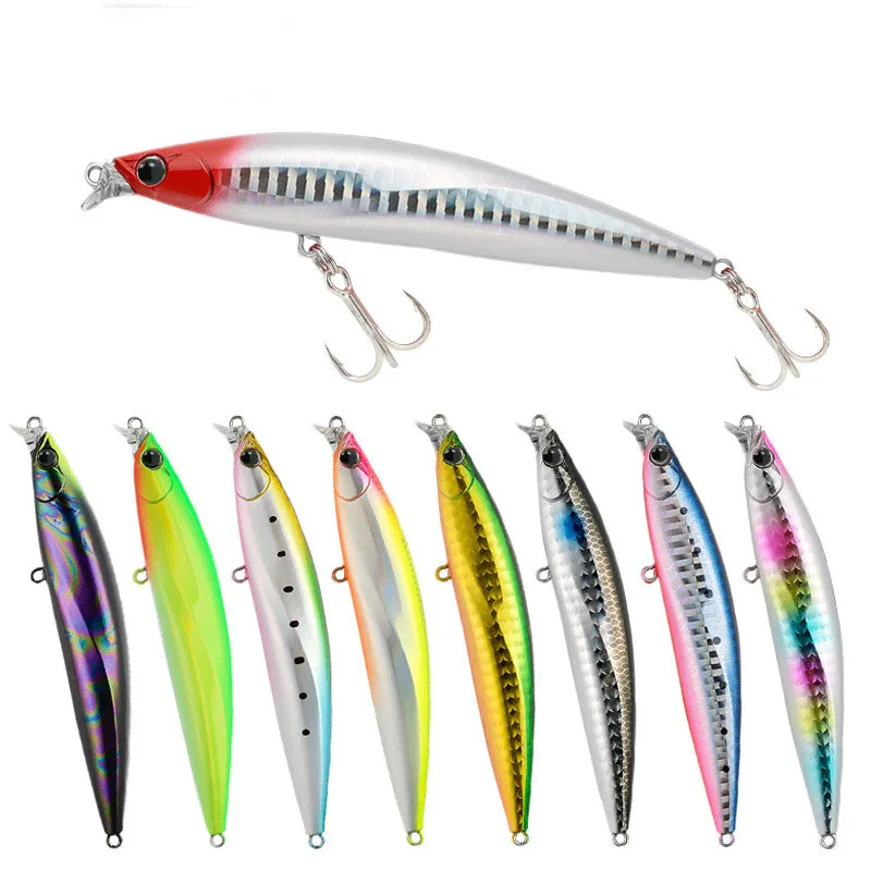 

Floating Small Minnow Lure Good Action Hard Lure, 9 colors