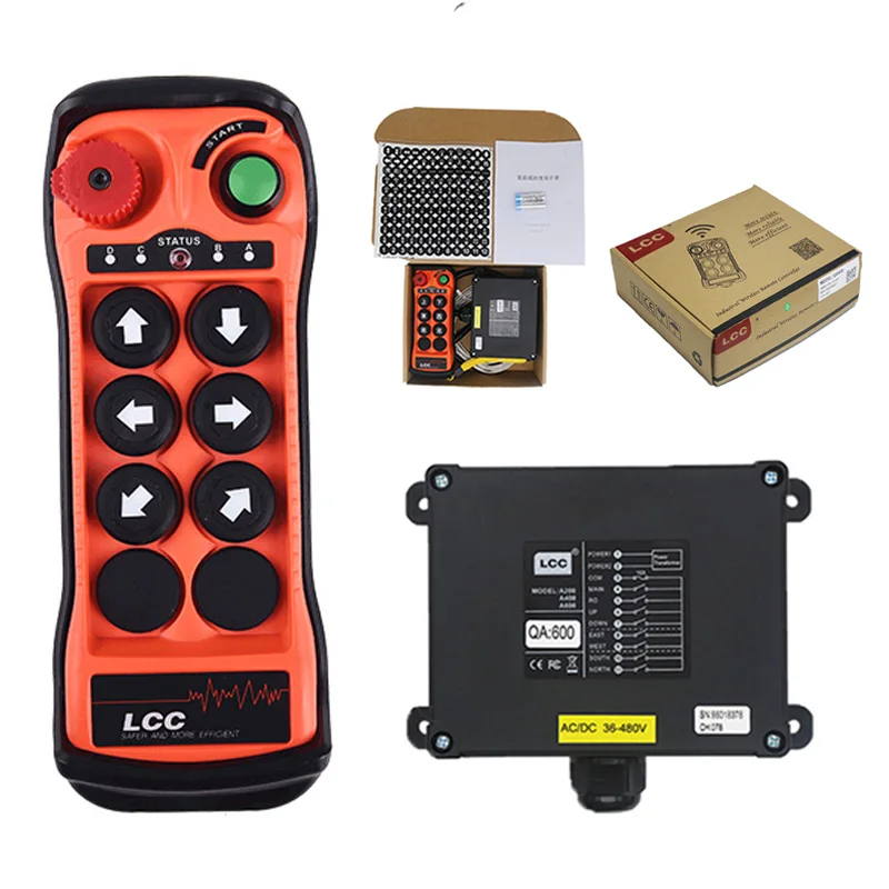 

LCC QA600 433mhz 6 button wireless industrial truck crane remote control