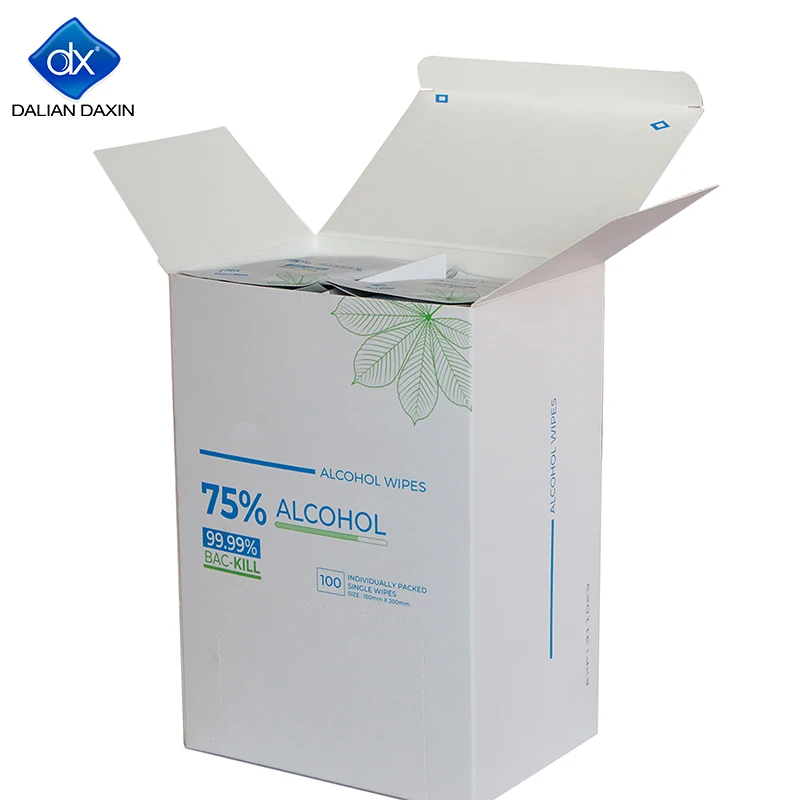 

Single Pack Customized Design 70% Isopropyl Disinfectant Wet Wipes