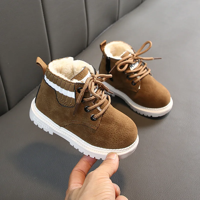 

sh11161a Size from 21 to 30 kids winter boots 2021 children boots with fur