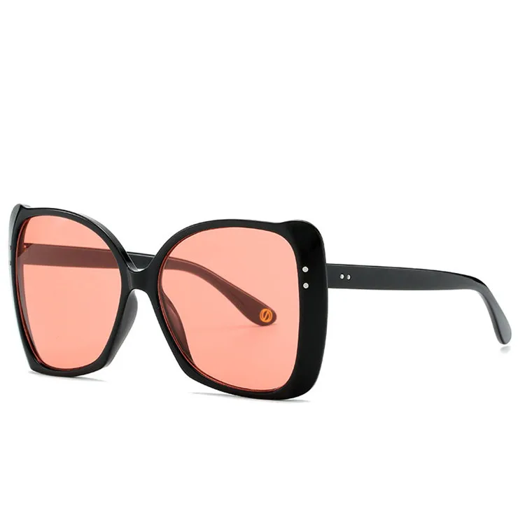 

Trendy Oversized Sun glasses Cheap Promotion Customized big frame sunglasses women, Mix color or custom colors