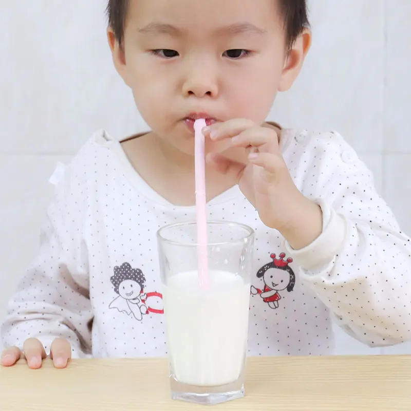 A New Product Ideas 2019 Baby Silicon Eco-Friendly Reusable Boba Straw Cases Fda Approved For Kids