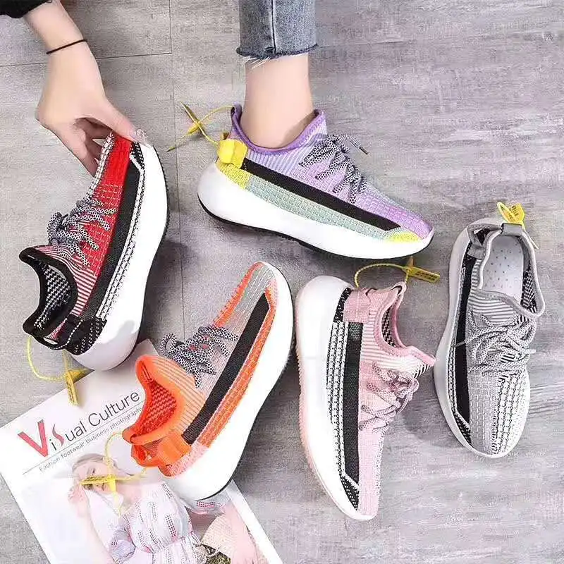 

China factory Women sport Shoes new fashion Casual Women Shoes walking shoes, Red ,grey,purple,orange,pink