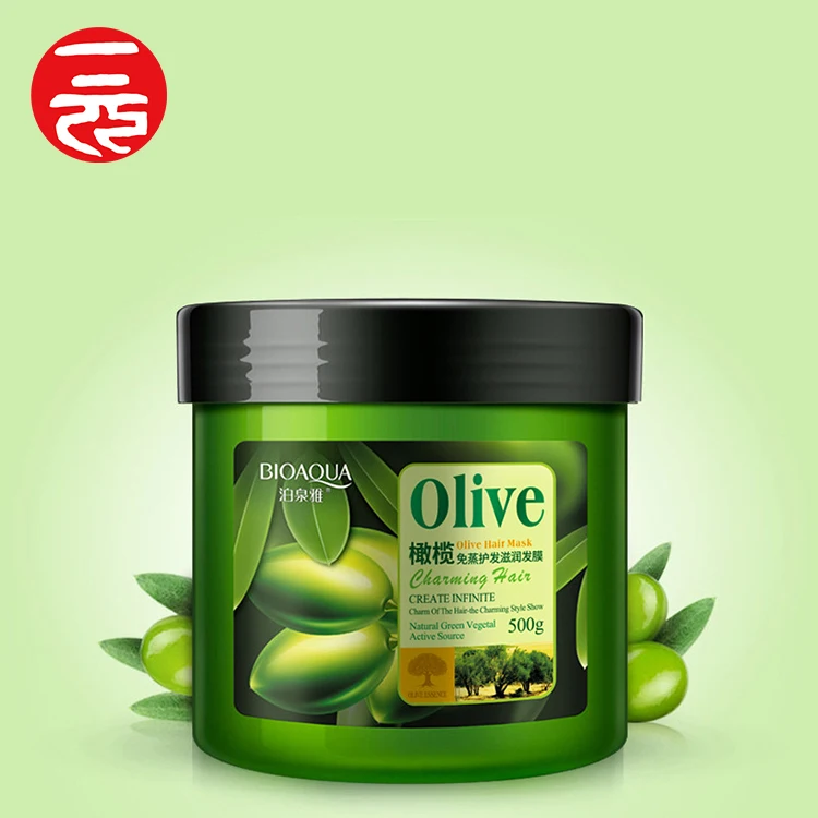 

One dollar China Professional Manufacture Pure Olive Hair Mask