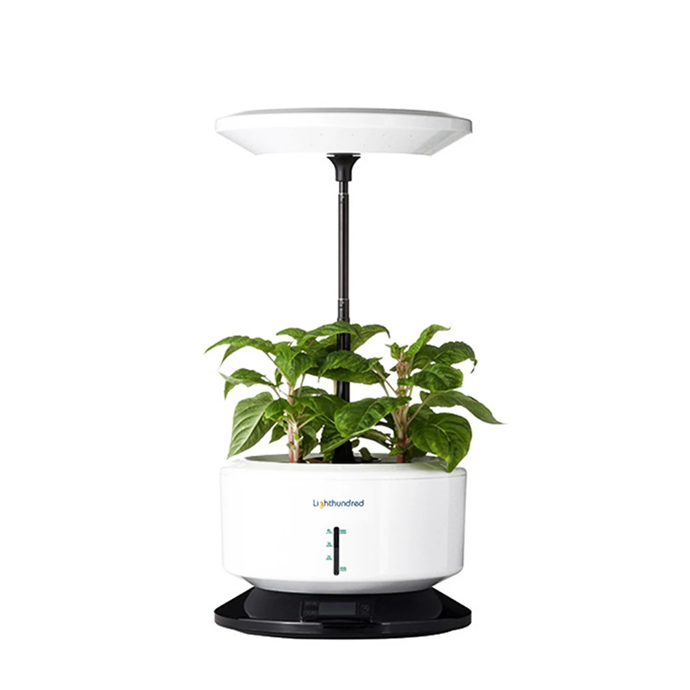 

Lighthundred LED Smart Garden Hydroponic Growing Systems Mini Indoor Flower Herb Smart Garden Led Nutrient Smart Garden