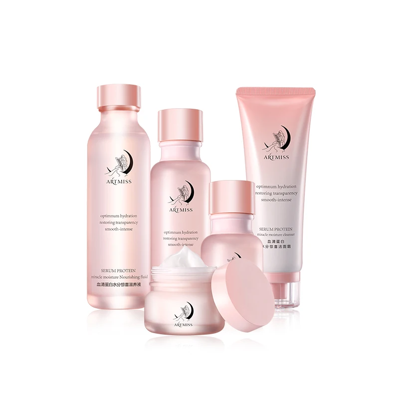

Wholesale Private Label Skincare Set Organic Moisturizing Soothing Calming Relief Anti Aging Skin Care Set