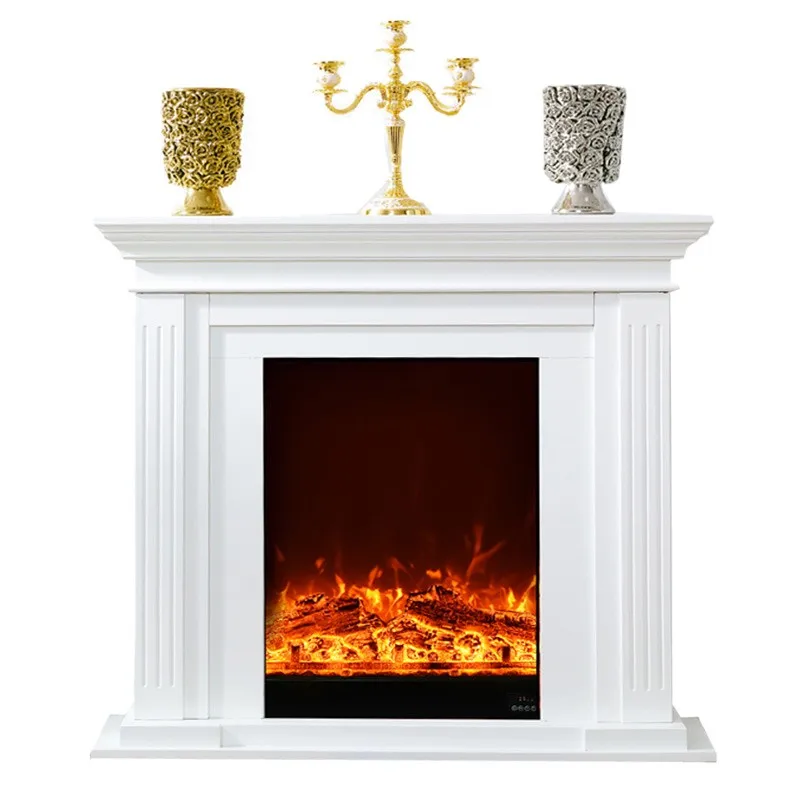 indoor wood burning fireplace