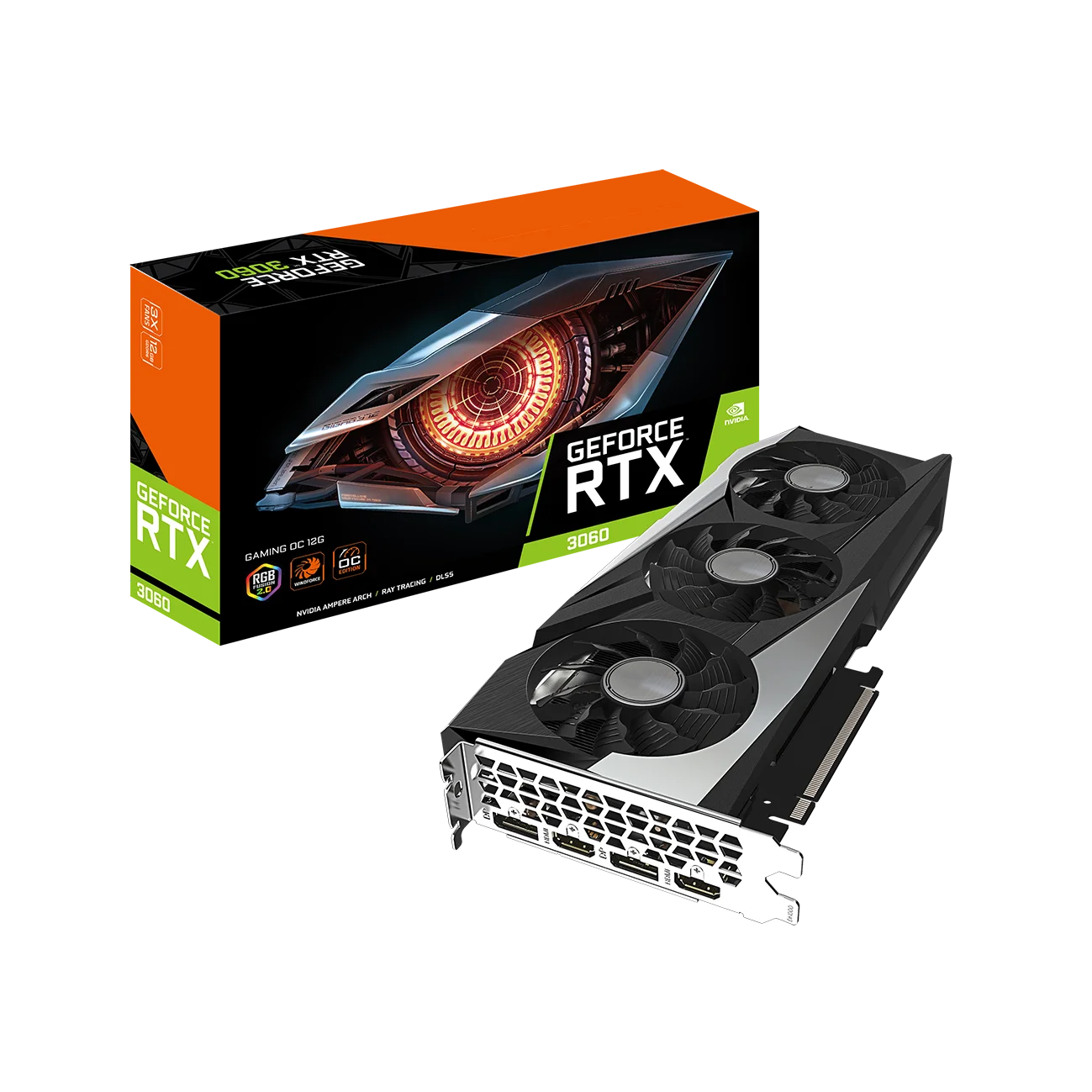 

DGGR4 GDDR6 8gb 3060ti graphics card Gaming motherboard Graphics card GeForce RTX 3060 Ti GAMING 8G