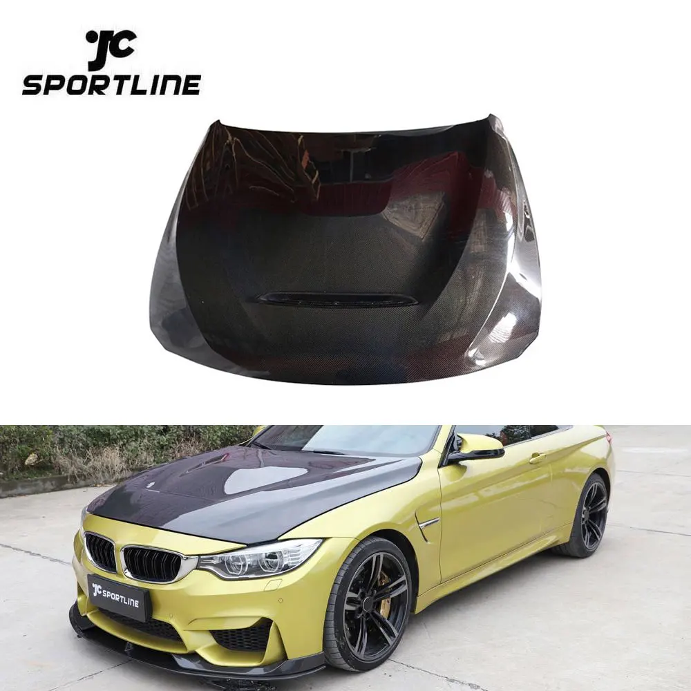 

Pure Carbon Fiber F8x Car Engine Hood with Vents for BMW F80 M3 F82 F83 M4 14-19