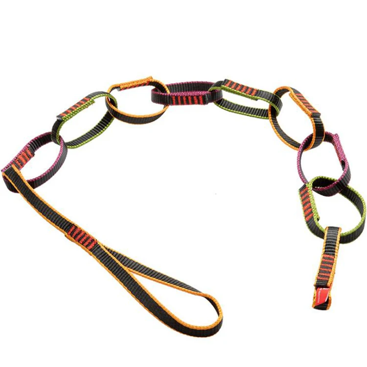 

Outdoor mountaineering equipment rock climbing downhill sling loop chrysanthemum rope