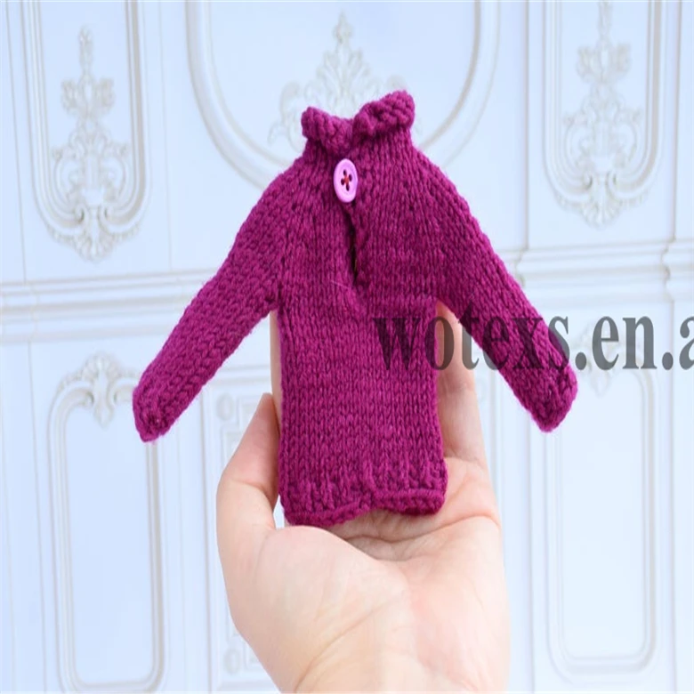 Dc008 Personnalise A La Main Crochet Violet Pull Jouet Or Broderie Bebe Poupee Vetements Pull Pissenlit Filles Poupee Pull En Tricot Buy Pull En Tricot Pour Filles Vetements De Poupee Broderie Pissenlit Pull