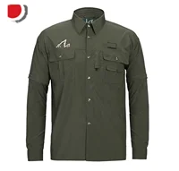 

quick dry fabric fishing shirts,detachable sleeves shirts,customer-made wicking breathable fishing shirts