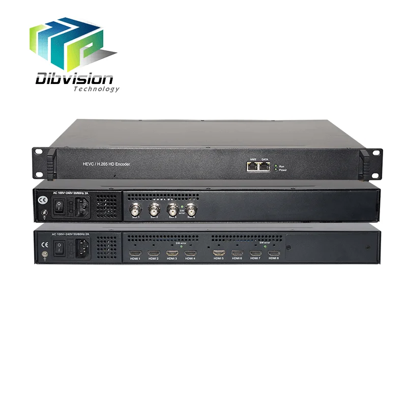 

12 CHS Full HD or sdi encoder ip asi out 2160p@30/29.97p with H.264/H265 HEVC