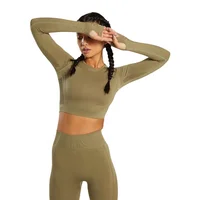 

Ptsports seamless women yoga leggings set nylon/spandex yoga set seamless yoga sets women fitness gym