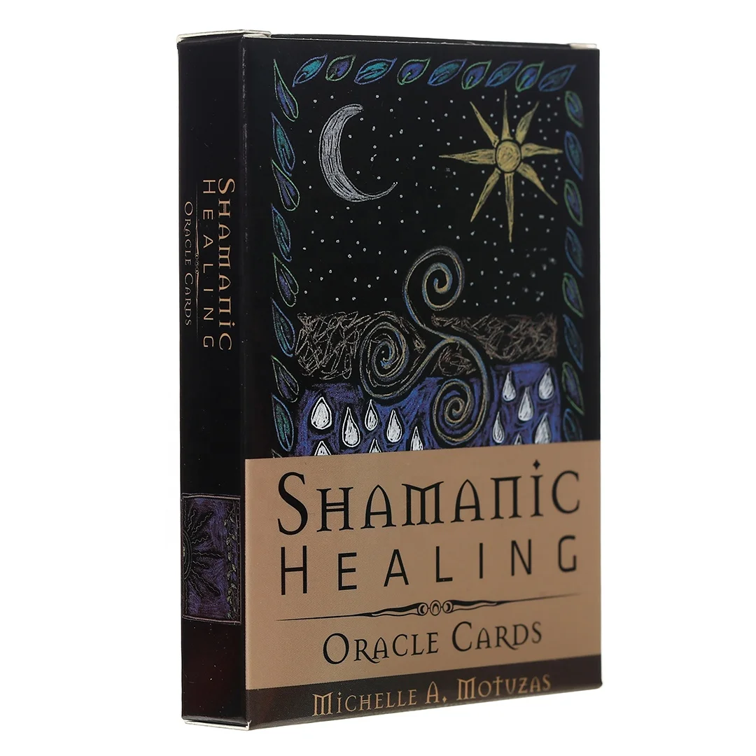 

Shamanic Healing Oracle Cards Tarot Deck Table Board Games New Products 1 Box Set cartas de tarot, Customized color