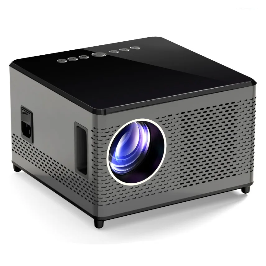 

Salange P85 Mini Led Projector 7200 High Lumens Home Theatre System Smart WiFi Projector 1080p Full HD LCD Video Portable