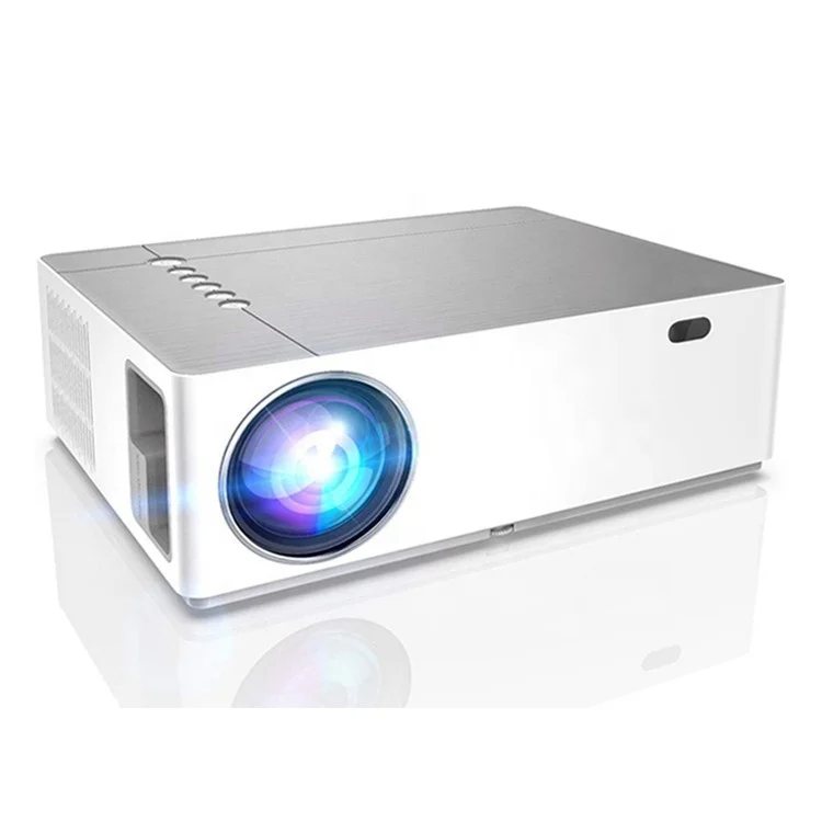 

[Upgraded 6500 High Brightness 1080P Projector ]OEM ODM Factory Native 1080p Full HD LED LCD Home Theater Portable Projector, White