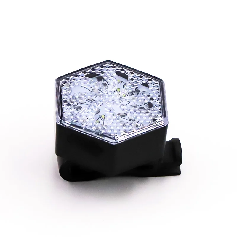 

Goldmore6 New arrival 8 light mode 250 mah rechargeable battery waterproof cycling front bike light bicycle helmet light
