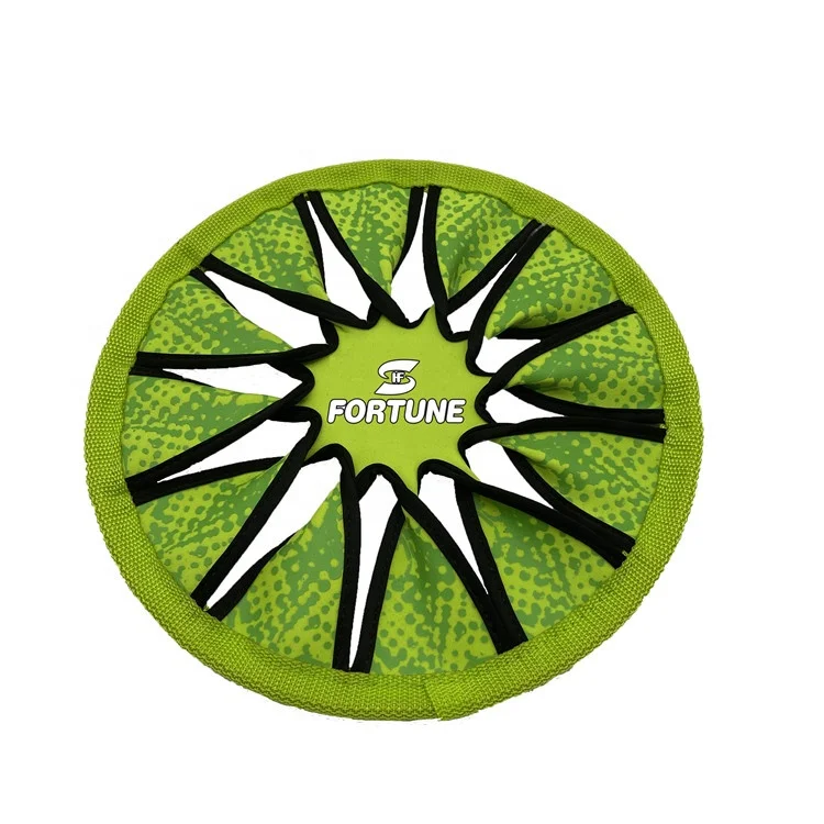 
Hot Sale High Quality Custom Printed Neoprene Flying disc For Outdoor Sports Toys 