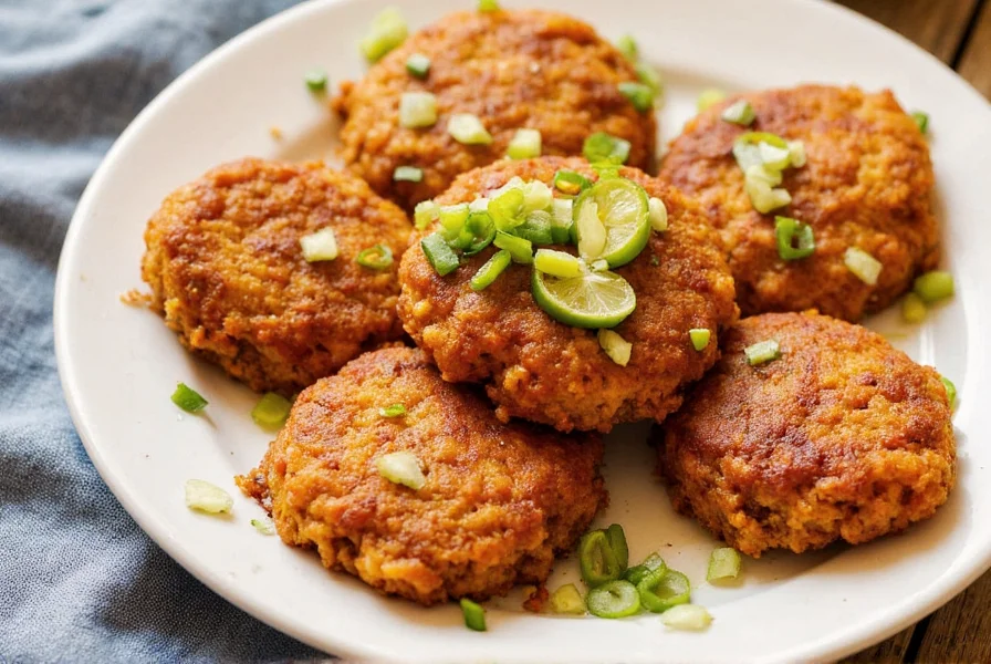 Mexican hash browns plated with toppings