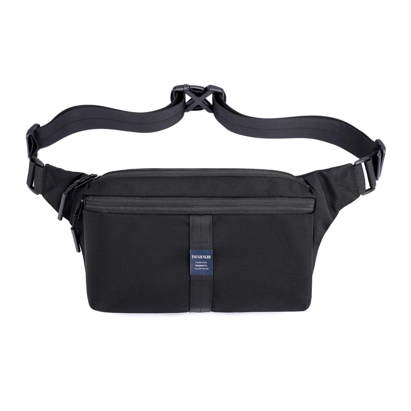 

Amazon urban travel outdoor street utility messenger fanny pack bag black waterproof teenagers teenagers daily waist pack