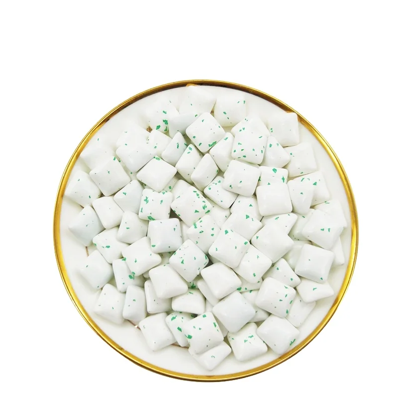 
Green Spray Spot High Quality 0.9g Strong Mint Flavor Crispy Chewing Gum  (62207407307)