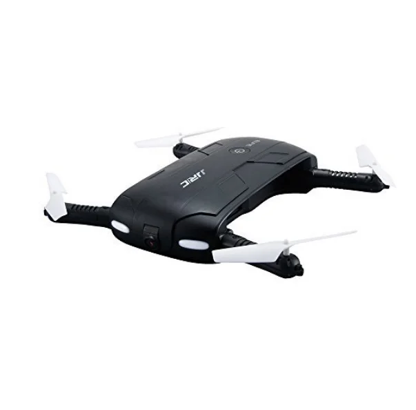 

JJRC H37 Tracker Foldable Mini Rc Selfie Drone with Wifi FPV 720P HD Camera Altitude Hold&Headless Mode RC Drone vs JXD 523, Black