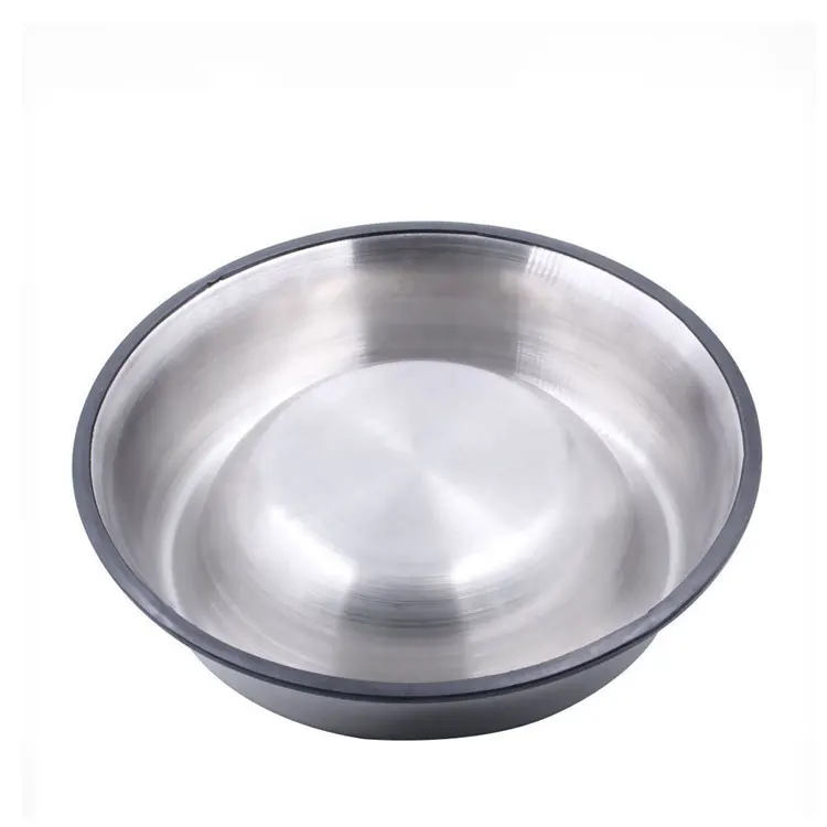 

Custom Metal Non Spil Pet Food Bowl Stainless Steel Dog Bowl