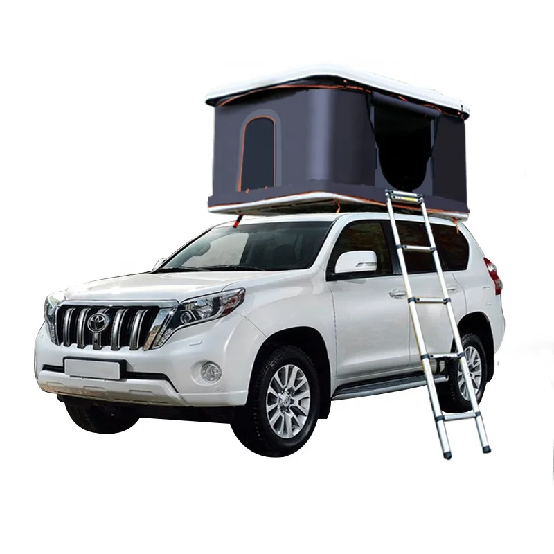 

Hard shell roof tent/outdoor camping automatic folding pop-up roof tent four seasons 2-3 people car roof tent awning