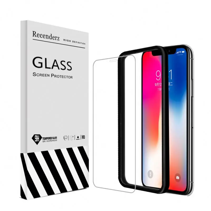 

2021 Premium full curved cover wholesale mobile phone tempered glass screen protector for iphone 12 11 Pro max xs xr x 8 7 plus