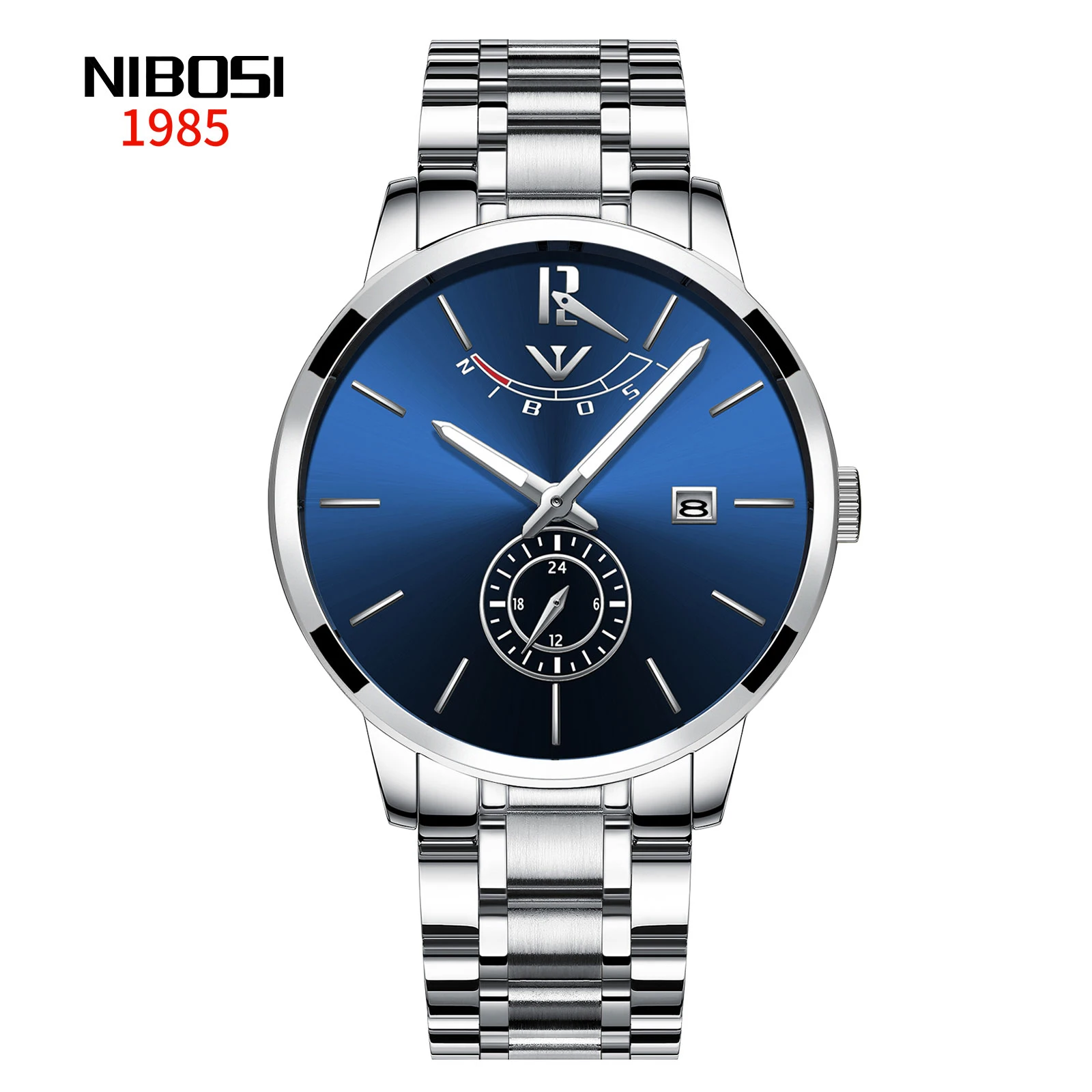 

Wholesale Price - NIBOSI 2318 Mens Watches Top Brand Luxury Sport Quartz Watch Business Waterproof Wristwatch dropshipping