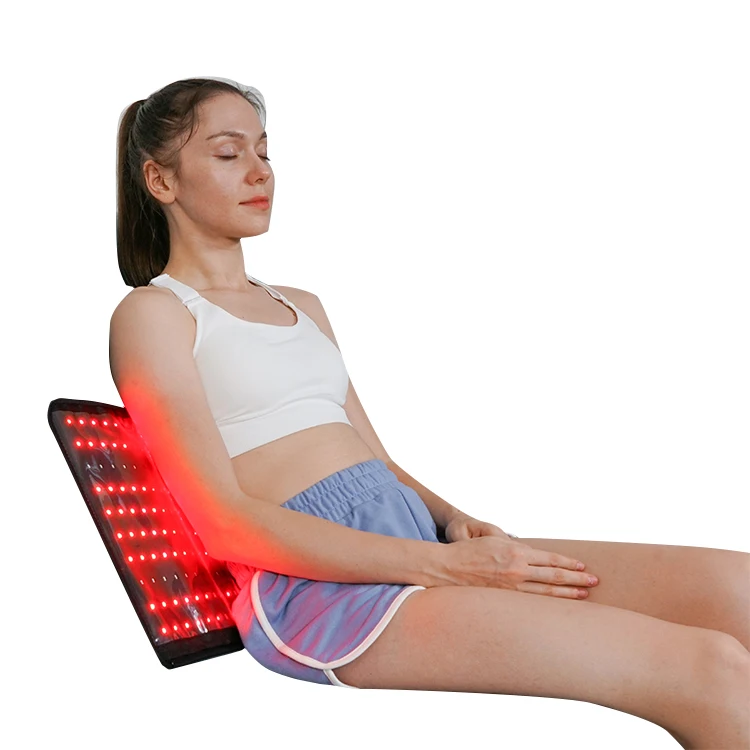 

Pain Relief Red Light Therapy Belt Body Slim Physical Therapy wrap 660Nm 850Nm Led therapy red light belt, Black