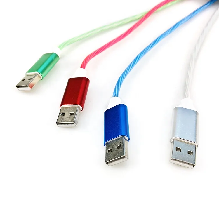 

3 in 1 Magnetic Usb Charger Cable, Green/red/blue/colorful
