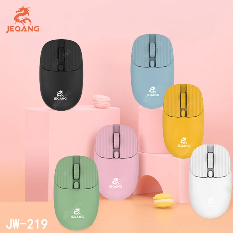 

JEQANG JW-219 Factory USB 4 Keys Wholesale Game Hand wireless mouse