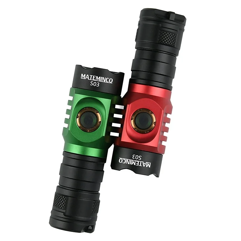 Mateminco S03 Pocket 3 Modes 2100lm IP68 SOS Tactical Survival Tool Kit Led Flashlight