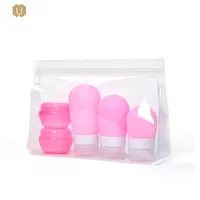 

Silicone Cute Leak Proof TSA Approved Silicone Travel Bottle Set MYT003