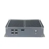 Yanling Custom Rugged Industrial Mini PC with Parallel Port, Intel J1900 Quad Core Dual Lan Fanless Embedded Computer
