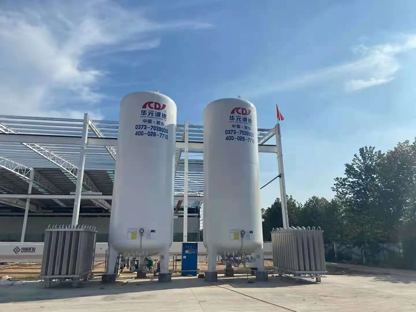 300nm3/h Low Pressure Liquid Nitrogen Gas Vaporizer Industrial Liquid