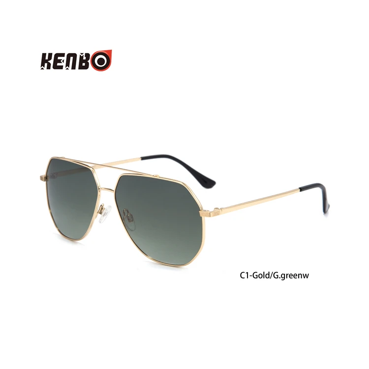 

Kenbo New Products 2020 Metal sunglasses Classic Aviation Sunglasses Unisex UV400 Polarized Pilot Sunglasses