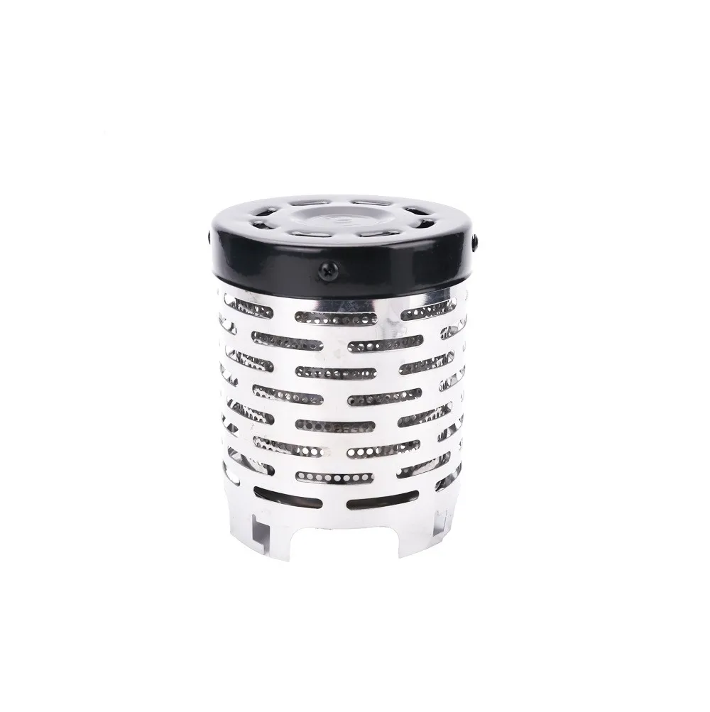 

Outdoor greenhouse portable mini heating cover gas heater stove camping stove, Silver