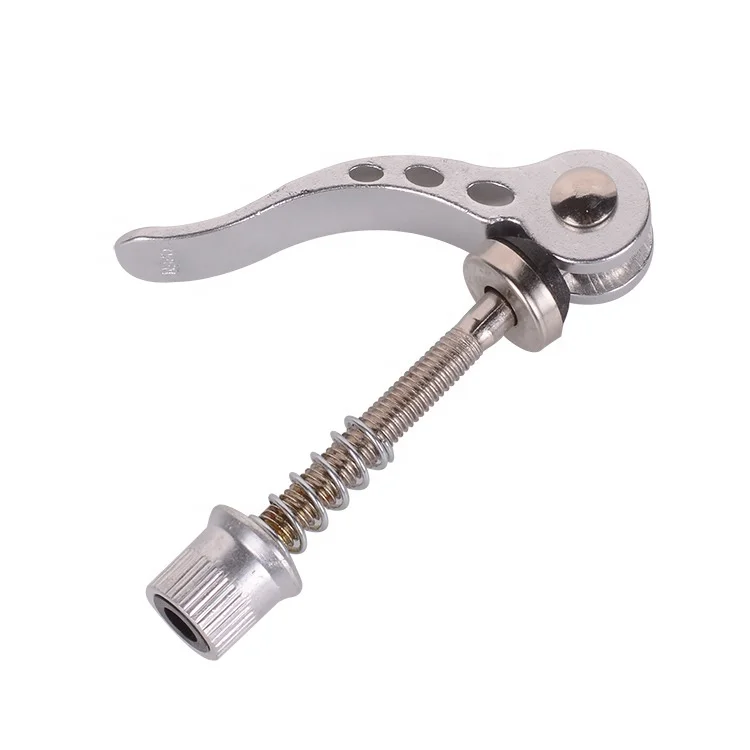 

MAXFORD Alloy Quick Release with Spring Bicycle Seat Post Clamp Screws Bike Parts, Black,sliver,red,blue,yellow color