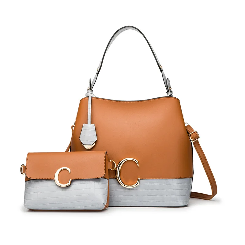 

Custom europe elegance female hand tote bag ladies women hand bag handbags sets, As picture