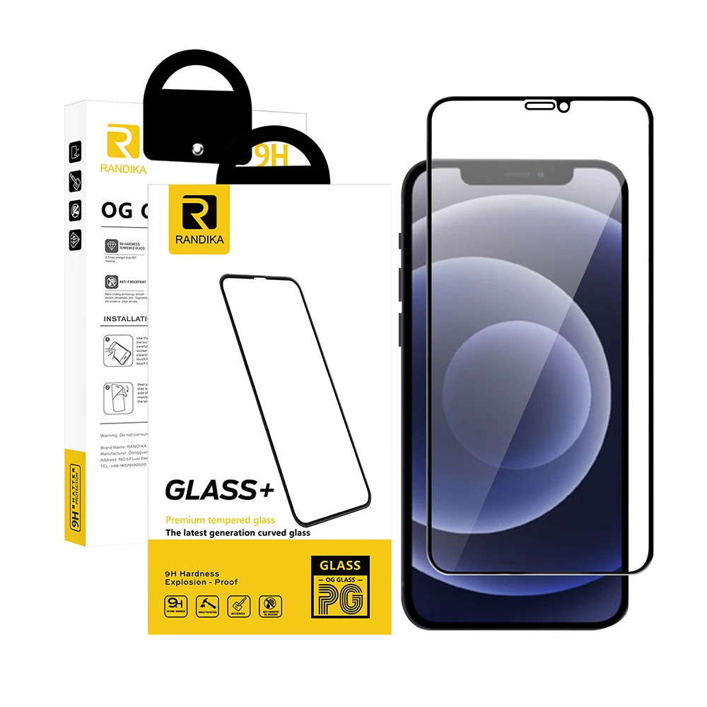 

New 2.5D Tempered Glass Full Screen Cover Protectors Film For Apple iPhone X XS XR 1112 Pro Max Mini HD Clear Transparent Film